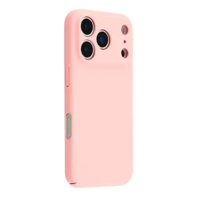 iPhone 17 Pro Max Mobilskal Skin-Touch Rubberized - Rosa