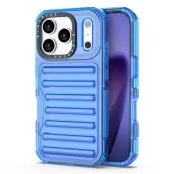 iPhone 17 Pro Max Mobilskal Stripe Design Detachable - Blå