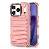 iPhone 17 Pro Max Mobilskal Stripe Design Detachable - Djuprosa