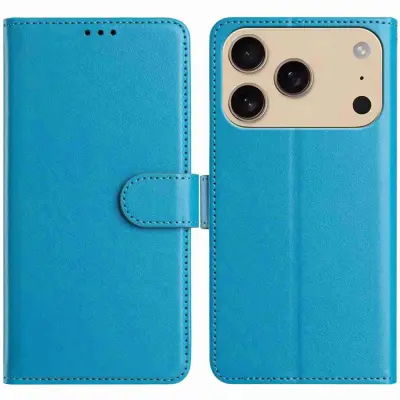 iPhone 17 Pro Max Plånboksfodral Folio - ljusblå