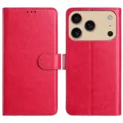 iPhone 17 Pro Max Plånboksfodral Folio - Rosa