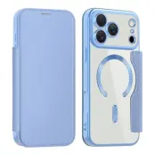 iPhone 17 Pro Max Plånboksfodral Magsafe RFID-Skydd - Blå (Blå)