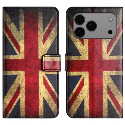 iPhone 17 Pro Max Plånboksfodral Pattern Print - Union Jack