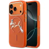 Karl Lagerfeld Mobilskal till iPhone 17 Pro Max Magsafe Choupettes Karl Script