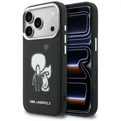 Karl Lagerfeld Mobilskal För iPhone 17 Pro Max Magsafe Karl&Choupette Back