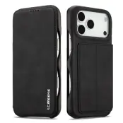 LC.IMEEKE iPhone 17 Pro Max Mobilfodral Korthållare Stativ - Svart