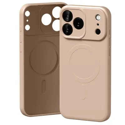 Mercury iPhone 17 Pro Max Mobilskal MagSafe Semi-Silicone - Rosa Sand