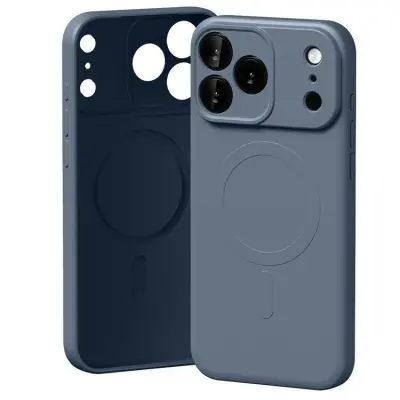 Mercury iPhone 17 Pro Max Mobilskal MagSafe Semi-Silicone - Sierrablå