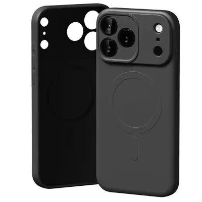 Mercury iPhone 17 Pro Max Mobilskal MagSafe Semi-Silicone - Svart