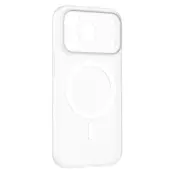 MOMAX iPhone 17 Pro Max Mobilskal MagSafe Ultra Slim - Transparent Vit