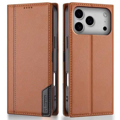 N.BEKUS iPhone 17 Pro Max Plånboksfodral RFID Blocking P3