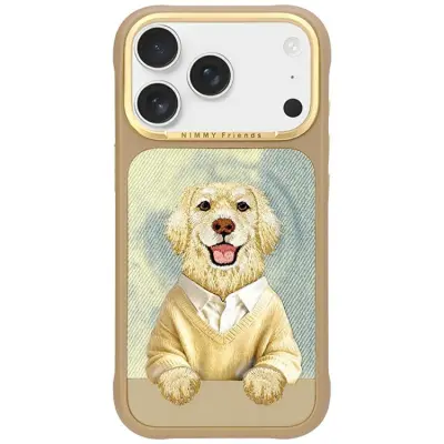 Nimmy Mobilskal För iPhone 17 Pro Max MagSafe Gentle Pets Series Dog