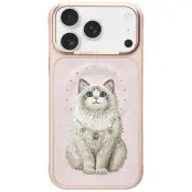 Nimmy Mobilskal För iPhone 17 Pro Max MagSafe Lucky Fashion Cat - Rosa