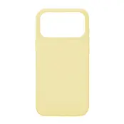 ONSALA Mobilskal till iPhone 17 Pro Max med Silikonkänsla - Citron