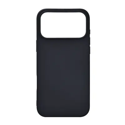 ONSALA Mobilskal till iPhone 17 Pro Max med Silikonkänsla - Svart