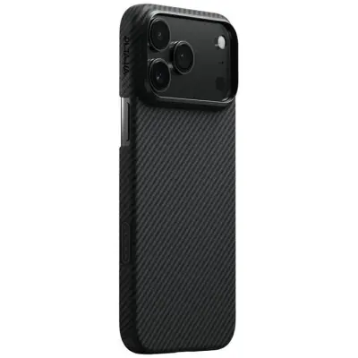 PITAKA iPhone 17 Pro Max Mobilskal MagSafe Ultra-Slim - Svartgrå