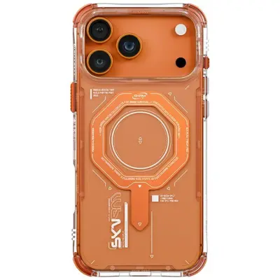 Skinarma iPhone 17 Pro Max Mobilskal MagSafe Magma - Orange