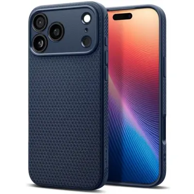 Spigen Liquid Air (iPhone 17 Pro Max) - Svart