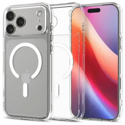 Spigen Ultra Hybrid MagFit (iPhone 17 Pro Max) - Grå