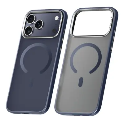 SULADA Mobilskal till iPhone 17 Pro Max MagSafe PC+TPU - Blå