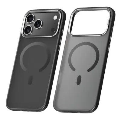 SULADA Mobilskal till iPhone 17 Pro Max MagSafe PC+TPU - Svart