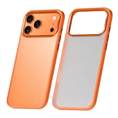 SULADA Mobilskal till iPhone 17 Pro Max Shockproof Matte - Orange