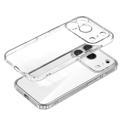 SULADA Mobilskal till iPhone 17 Pro Max Hård PC Kristallklar Transparent