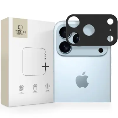 Tech-Protect iPhone 17 Pro Max Kameralinsskydd Camalloy Fit Plus