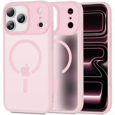 Tech-Protect Mobilskal till iPhone 17 Pro Max Magsafe Magmat - Matte Rosa