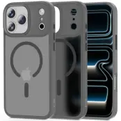 Tech-Protect iPhone 17 Pro Max Mobilskal Magsafe Matte - Crayon Grå
