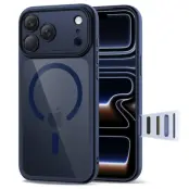 Tech-Protect iPhone 17 Pro Max Mobilskal Magsafe Peak - Mörkblå/Clear