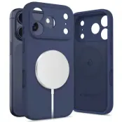 Tech-Protect Mobilskal till iPhone 17 Pro Max Magsafe Silikon - Marinblå