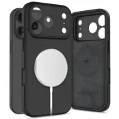 Tech-Protect iPhone 17 Pro Max Mobilskal Magsafe Silikon - Svart