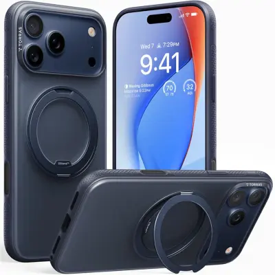TORRAS iPhone 17 Pro Max Mobilskal MagSafe O Fitness - Mörkblå