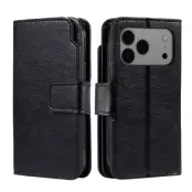 Trolsk Leather Wallet (iPhone 17 Pro Max) - Brun
