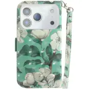 Trolsk Watercolor Flowers Wallet (iPhone 17 Pro Max)