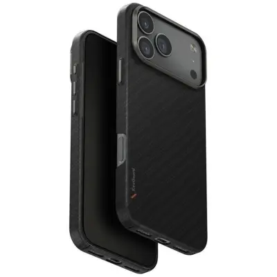UNIQ Mobilskal till iPhone 17 Pro Max MagSafe Keva EDGE (Svart)