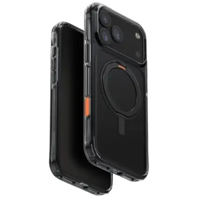 UNIQ Mobilskal till iPhone 17 Pro Max Swivix 360 Rotating Kickstand - Svart