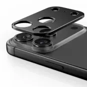 Wanlonfeng iPhone 17 Pro Max Kameraskydd Metal - Svart