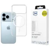 3MK iPhone 17 Pro Mobilskal MagSafe - Clear