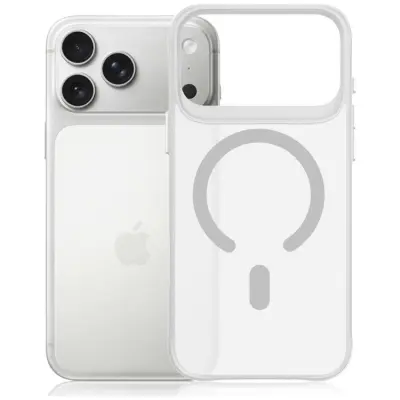 3MK Mobilskal För iPhone 17 Pro Magsafe Smoke - Vit