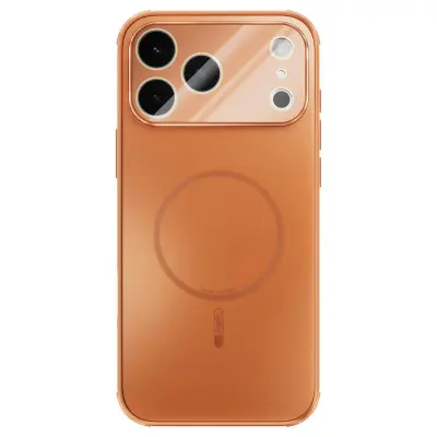 ABEEL iPhone 17 Pro Skal Magnetiskt TPU PC Kylande Matt Orange