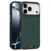 ABEEL iPhone 17 Pro Skal MagSafe Texturerad Grön