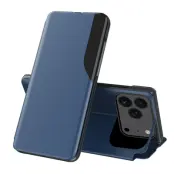 Amorus iPhone 17 Pro Mobilskal Folio Flip Stativ - Blå