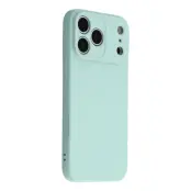 AMORUS iPhone 17 Pro Mobilskal Precise Cutouts TPU Fiber - Blå