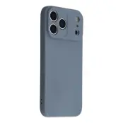 AMORUS iPhone 17 Pro Mobilskal Precise Cutouts TPU Fiber - Grå