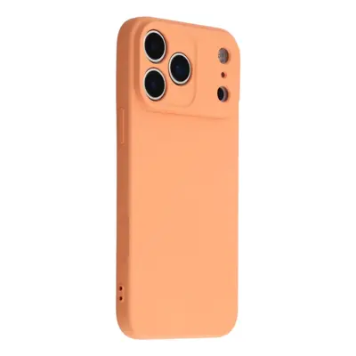 AMORUS iPhone 17 Pro Mobilskal Precise Cutouts TPU Fiber - Orange
