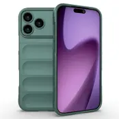 AMORUS iPhone 17 Pro Mobilskal Shockproof TPU Rugged - Grön