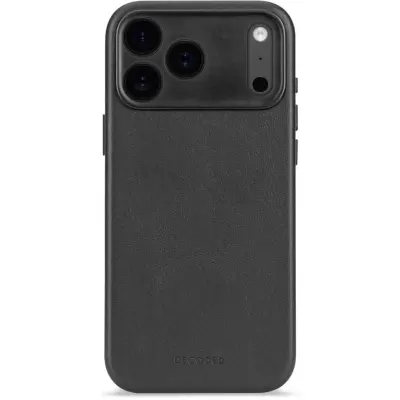 Decoded Leather Back Cover MagSafe (iPhone 17 Pro) - Beige