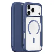 Dux Ducis iPhone 17 Pro Plånboksfodral MagSafe Skin X Pro - Blå